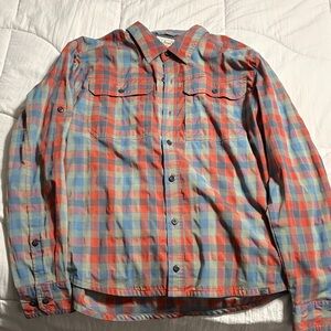 L.L. Bean Multicolor Plaid Shirt